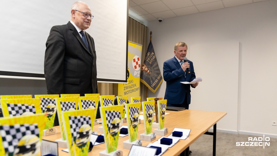 70-lecie powstania Polskiego Związek Motorowy w Szczecinie świętują jego członkowie w hotelu Vulcan. Fot. Robert Stachnik [Radio Szczecin]
