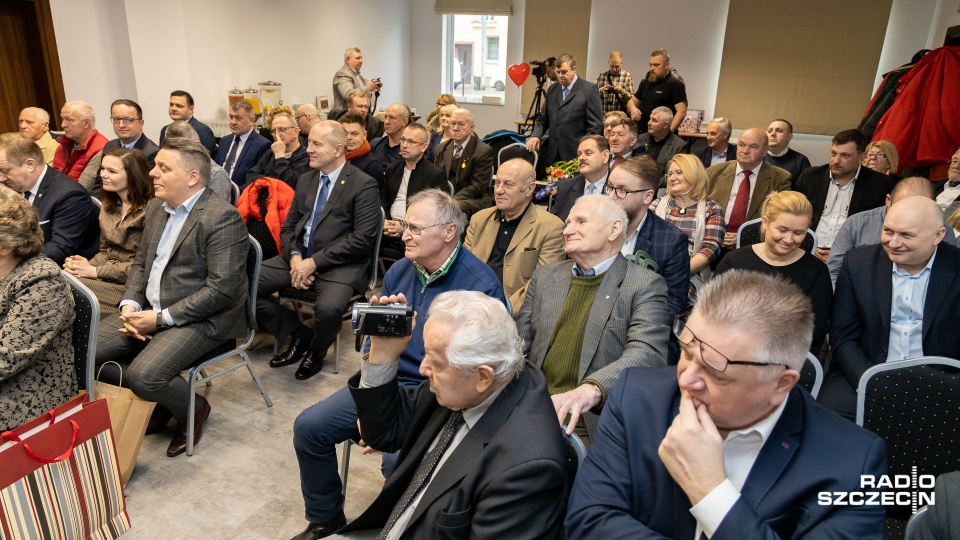 70-lecie powstania Polskiego Związek Motorowy w Szczecinie świętują jego członkowie w hotelu Vulcan. Fot. Robert Stachnik [Radio Szczecin]