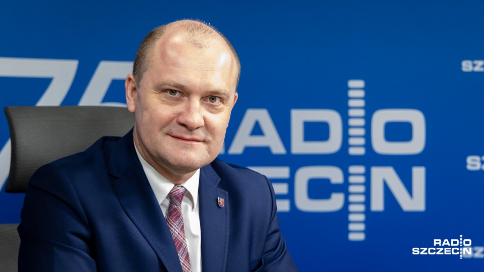 Prezydent Szczecina - Piotr Krzystek. Fot. Robert Stachnik [Radio Szczecin]