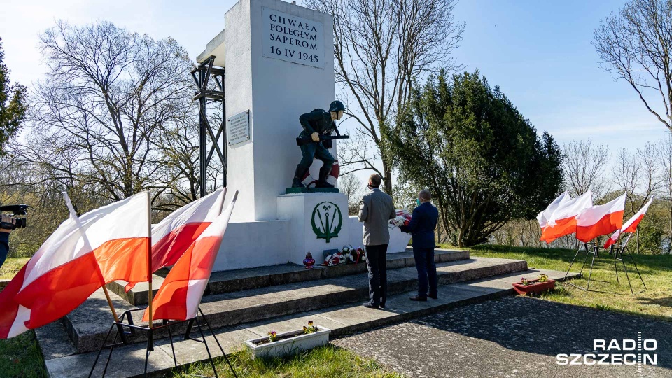 Forsowanie Odry było pierwszą bitwą oddziałów polskich na terytorium Niemiec w czasie II wojny światowej. Fot. Robert Stachnik [Radio Szczecin]