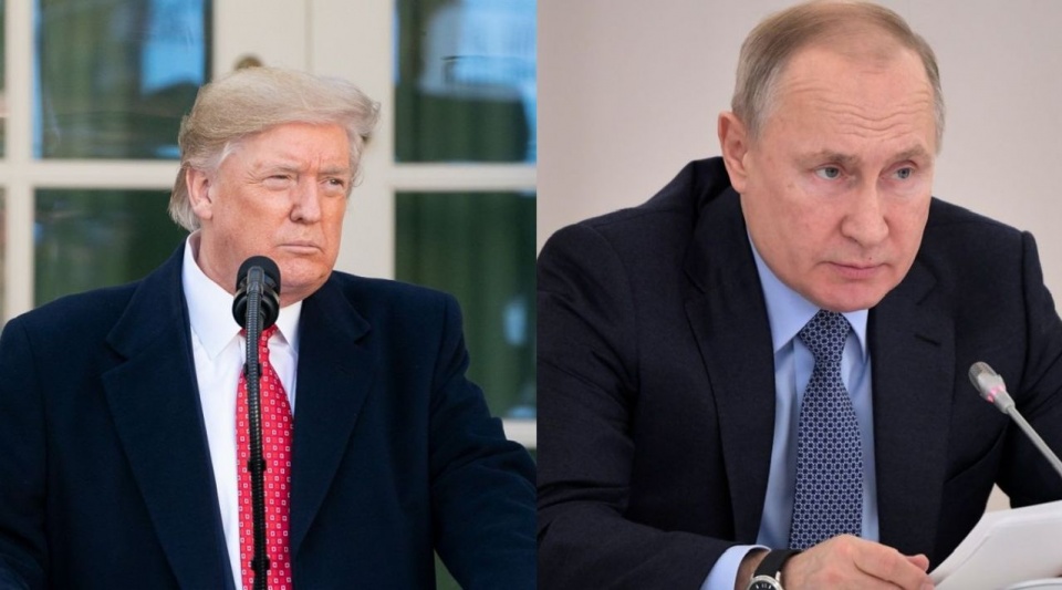Prezydenci USA i Rosji stwierdzili, że spotkanie nad Łabą stanowiło kulminację nadzwyczajnych wysiłków wielu krajów i narodów. źródło: oficjalne profile facebookowe D. Trumpa i W. Putina.