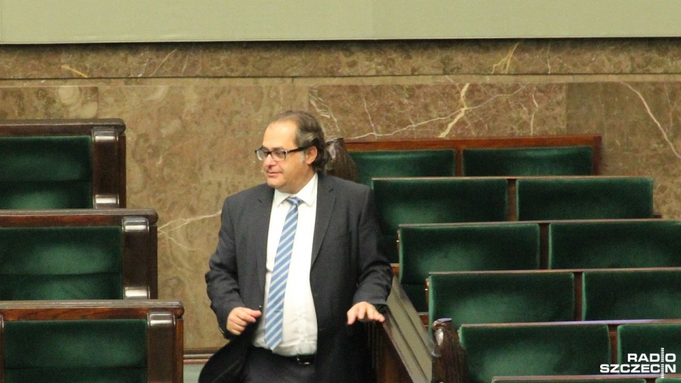 Marek Gróbarczyk zaznaczył, że działania zmierzające do skuteczniejszego oszczędzania wody zostały podjęte już na początku roku. Fot. Piotr Kołodziejski [Radio Szczecin]