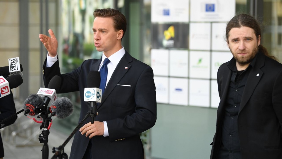 Krzysztof Bosak (na zdj. z lewej). Fot. twitter.com/Bosak2020