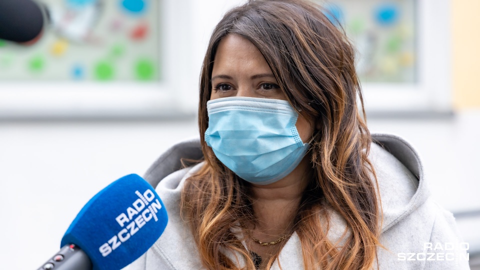 Jesteśmy gotowi - mówi Anna Bobrzyk, dyrektorka żłobka numer 8 - przy ul. Niedziałkowskiego. Fot. Robert Stachnik [Radio Szczecin]