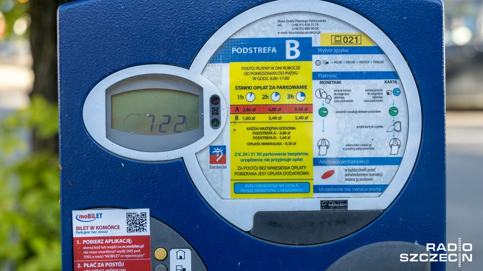 Przynajmniej do końca miesiąca będziemy w Szczecinie parkować za darmo. Fot. Robert Stachnik [Radio Szczecin]
