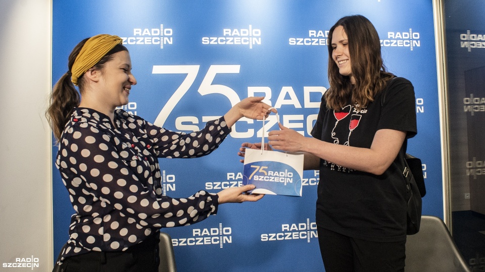 Michalina ma za sobą ponad 10 litrów oddanej krwi, a impulsem do działania było jej własne przeżycie. Fot. Wojciech Ochrymiuk [Radio Szczecin]