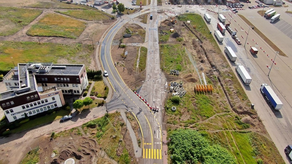 Dostęp do Terminala Promowego możliwy będzie przede wszystkim od strony ulicy Dworcowej. źródło: http://tunel-swinoujscie.pl/