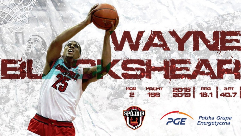 Wayne Blackshear grał także w Europie we Włoszech i w Finlandii. źródło: https://www.facebook.com/SpojniaStargard