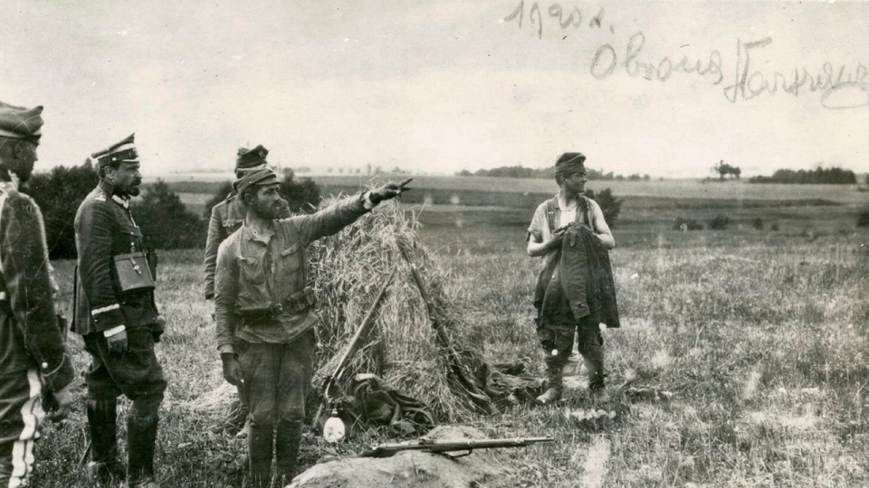 Gen. Józef Haller na froncie pod Radzyminem w sierpniu 1920 roku. źródło: https://1920.gov.pl/15-sierpnia-1920/