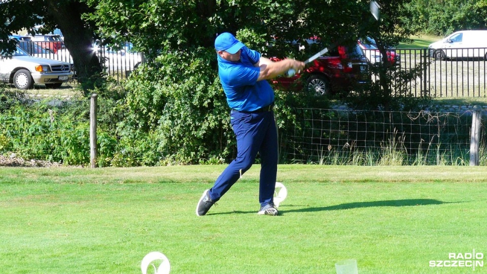 Niedziela była ostatnim dniem najstarszego golfowego turnieju w Polsce, Floating Garden Szczecin Open. Fot. Piotr Tolko [Radio Szczecin]