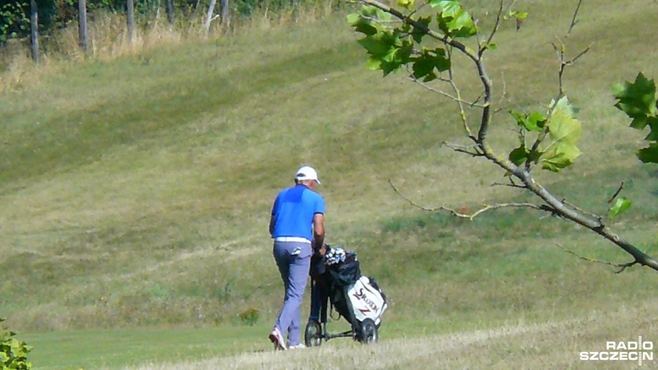 Niedziela była ostatnim dniem najstarszego golfowego turnieju w Polsce, Floating Garden Szczecin Open. Fot. Piotr Tolko [Radio Szczecin]