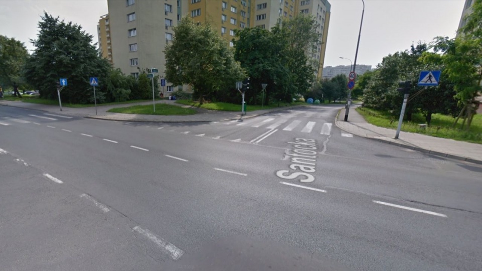 Rozpoczyna się przebudowa sieci kanalizacyjnej w rejonie skrzyżowania z Jodłową. Fot. www.google.com/maps