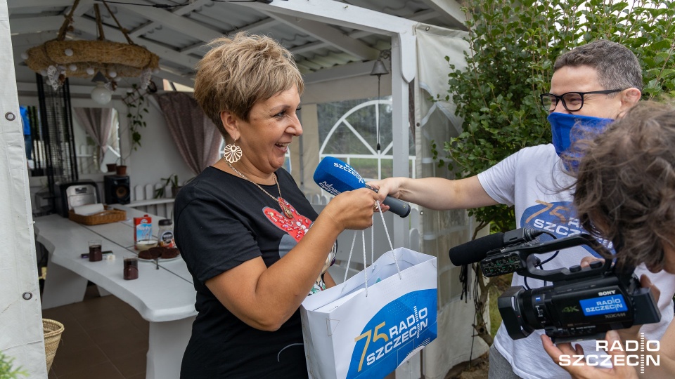 Mieszkańcy Pyrzyc składali życzenia na 75-lecie Radia Szczecin. Fot. Robert Stachnik [Radio Szczecin]