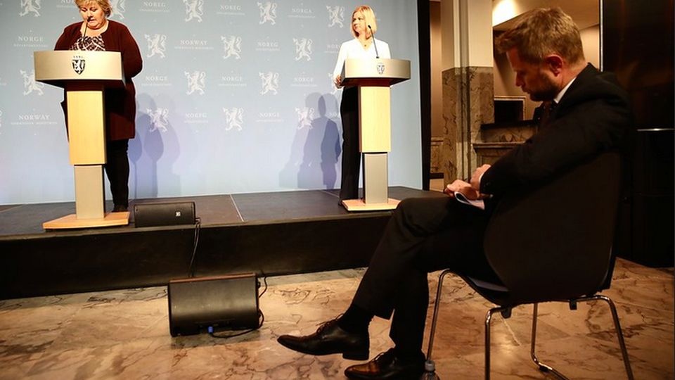Rząd Norwegii zdecydował o wprowadzeniu nowych restrykcji w związku ze wzrostem zachorowań na COVID-19. źródło: https://www.flickr.com/photos/statsministerenskontor/