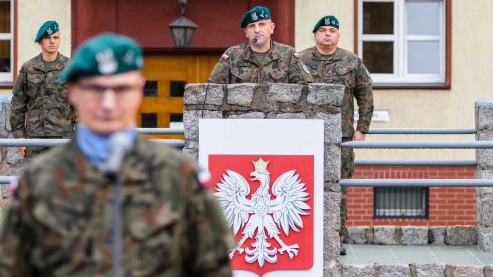 Służbę przygotowawczą w "Błękitnej Brygadzie" rozpoczęło 150 rekrutów. Fot. kpt. Lukaszewski - 12. Brygada Zmechanizowana