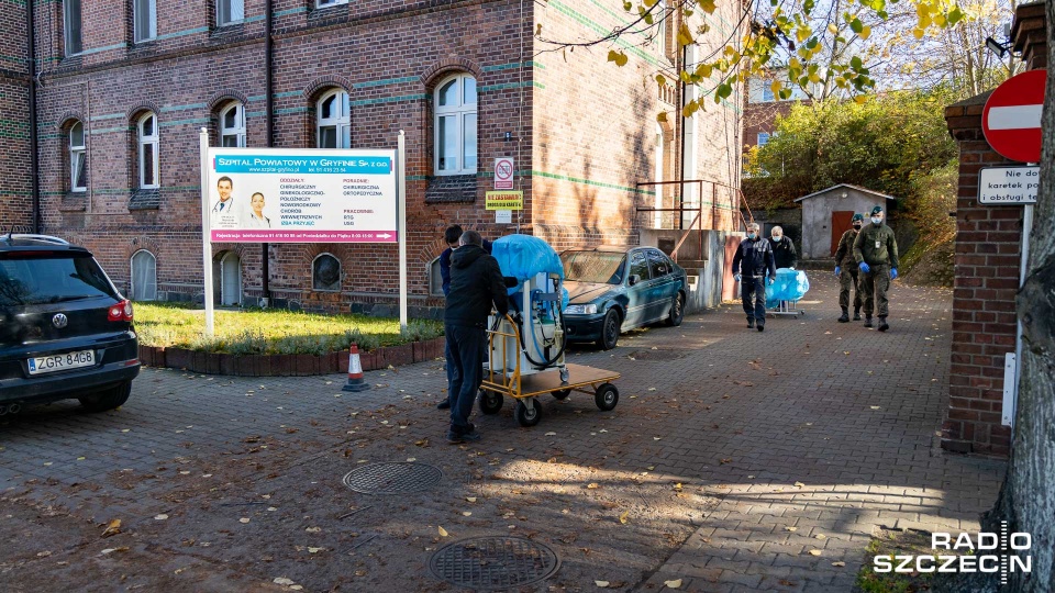 Szpital Gryfino. Fot. Robert Stachnik [Radio Szczecin]