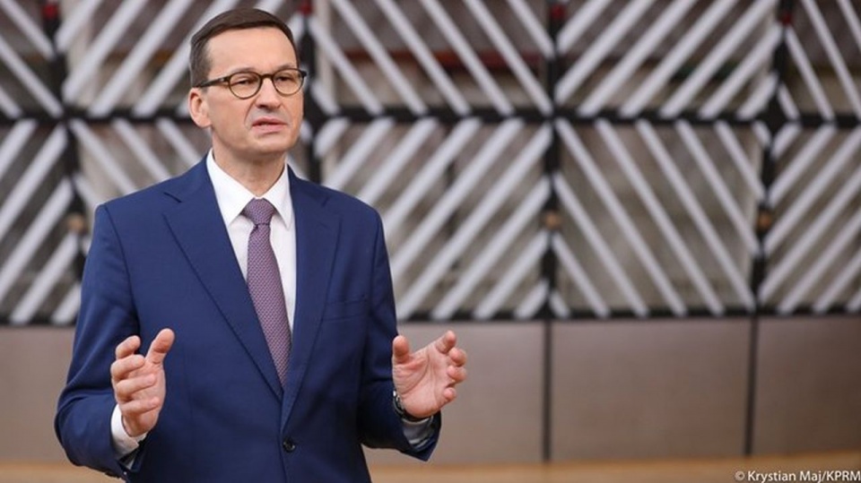 Premier Mateusz Morawiecki. źródło: https://twitter.com/PremierRP.