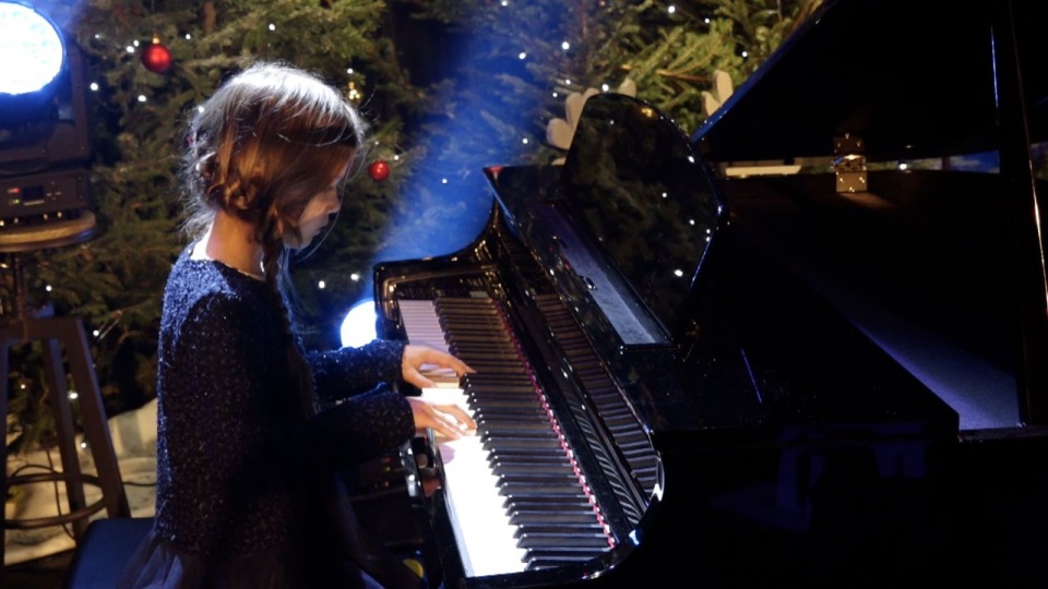 Hania Oszczak, pianistka. Fot. GOKSiR Przecław