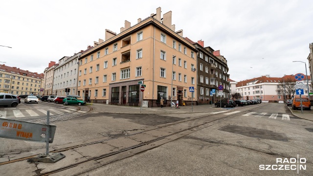 Fot. Robert Stachnik [Radio Szczecin] Wymiana torowisk w centrum Szczecina. Od soboty kolejne zmiany dla kierowców [ZDJĘCIA]