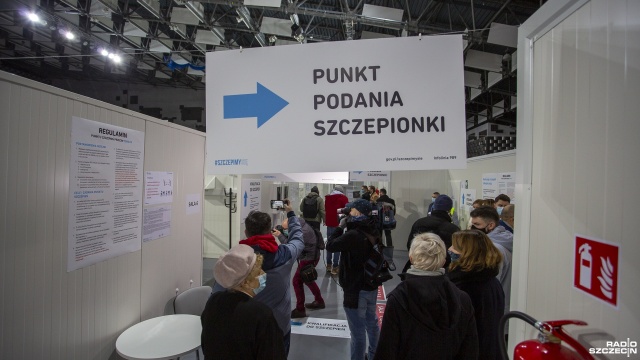 Fot. Maciej Papke [Radio Szczecin] "Jesteśmy przygotowani. Szybkość szczepień zależy od dostaw producenta" [WIDEO, ZDJĘCIA]