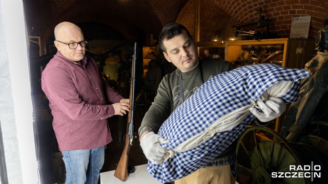 Fot. Robert Stachnik [Radio Szczecin] Powstaje wielka internetowa baza Muzeum Obrony Wybrzeża [ZDJĘCIA]