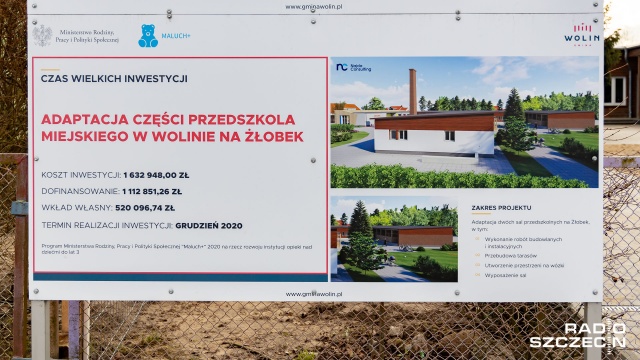 Fot. Robert Stachnik [Radio Szczecin] Pierwszy żłobek w Wolinie oficjalnie otwarty [WIDEO, ZDJĘCIA]