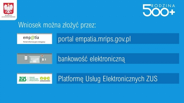 Fot. twitter.com/zuw_szczecin Miliardy trafiły do rodzin na Pomorzu Zachodnim
