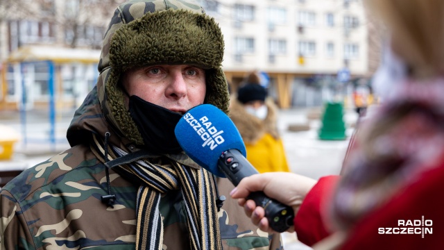 Fot. Robert Stachnik [Radio Szczecin] Gryfino: mieszkańcy zebrali pieniądze dla chorego Szymka [WIDEO, ZDJĘCIA]