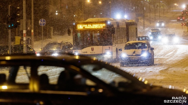 Fot. Robert Stachnik [Radio Szczecin] Gigantyczne korki na ulicach Szczecina [ZDJĘCIA]