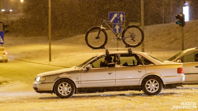 Fot. Robert Stachnik [Radio Szczecin] Gigantyczne korki na ulicach Szczecina [ZDJĘCIA]