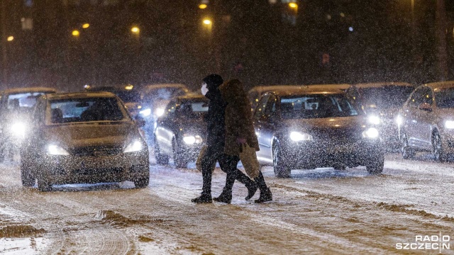 Fot. Robert Stachnik [Radio Szczecin] Gigantyczne korki na ulicach Szczecina [ZDJĘCIA]