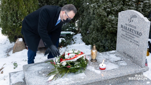 Fot. Robert Stachnik [Radio Szczecin] Rocznica zrzutu Cichociemnych. "Są ważnymi kotwicami pamięci" [WIDEO, ZDJĘCIA]