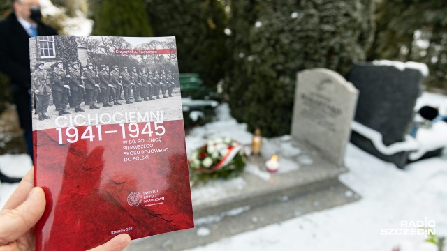 Fot. Robert Stachnik [Radio Szczecin] Rocznica zrzutu Cichociemnych. "Są ważnymi kotwicami pamięci" [WIDEO, ZDJĘCIA]
