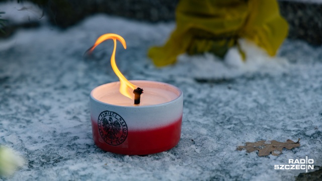 Fot. Robert Stachnik [Radio Szczecin] Rocznica zrzutu Cichociemnych. "Są ważnymi kotwicami pamięci" [WIDEO, ZDJĘCIA]