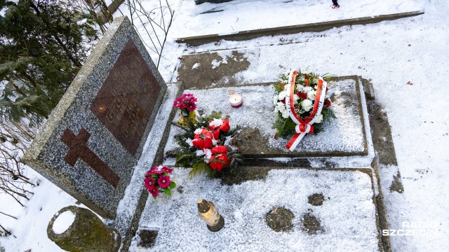 Fot. Robert Stachnik [Radio Szczecin] Rocznica zrzutu Cichociemnych. "Są ważnymi kotwicami pamięci" [WIDEO, ZDJĘCIA]