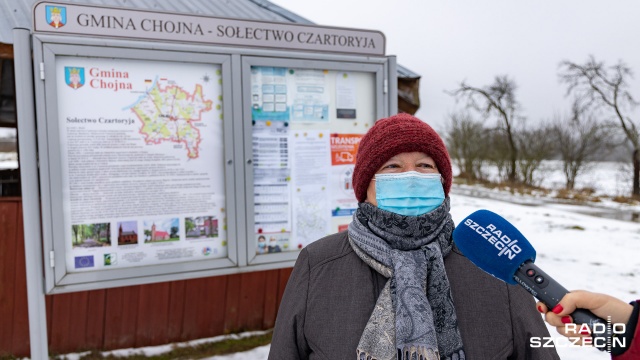 Fot. Robert Stachnik [Radio Szczecin] Mieszkańcy wsi Czartoryja doczekają się własnej świetlicy [ZDJĘCIA]