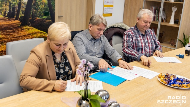 Fot. Robert Stachnik [Radio Szczecin] Mieszkańcy wsi Czartoryja doczekają się własnej świetlicy [ZDJĘCIA]
