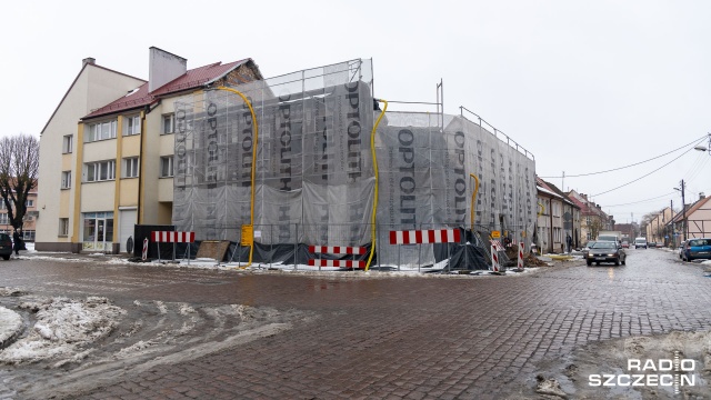 Fot. Robert Stachnik [Radio Szczecin] Mieszkowice: pogorzelcy czekają na swoje mieszkania [ZDJĘCIA]