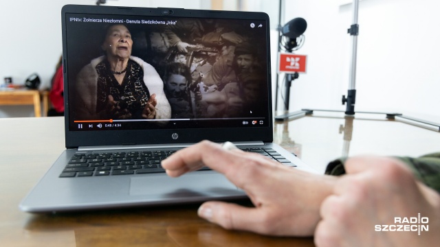 Fot. Robert Stachnik [Radio Szczecin] Lekcja historii w nowoczesnej formie [ZDJĘCIA]