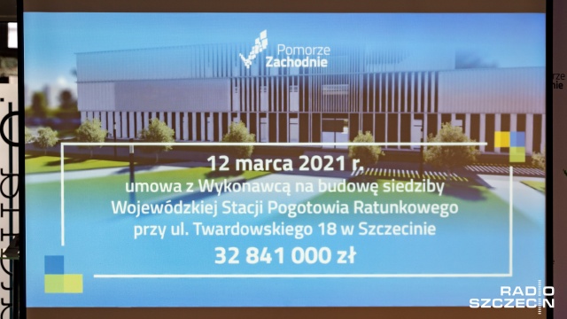 Fot. Robert Stachnik [Radio Szczecin] Nowa siedziba pogotowia coraz bliżej [ZDJĘCIA, WIZUALIZACJE]