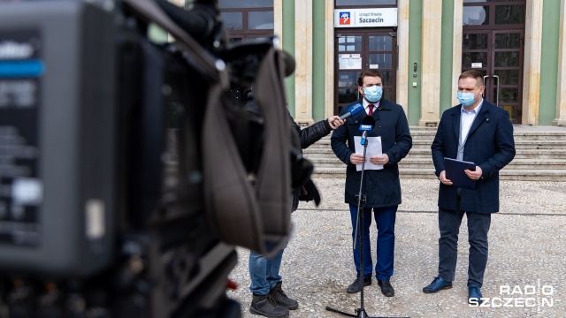 Fot. Robert Stachnik [Radio Szczecin] Porozumienie przedstawia Program Społecznych Inicjatyw Mieszkaniowych [WIDEO, ZDJĘCIA]