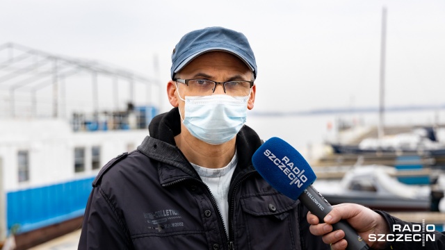 Fot. Robert Stachnik [Radio Szczecin] Marina Dąbie rozpoczyna żeglarski sezon [WIDEO, ZDJĘCIA]