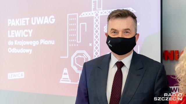 Fot. Robert Stachnik [Radio Szczecin] Lewica stawia warunki przed głosowaniem ws. Krajowego Planu Odbudowy [ZDJĘCIA]