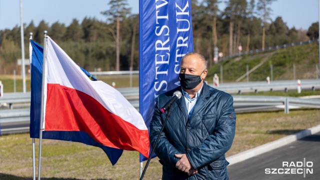 Kolejny, nowy odcinek S3 oficjalnie otwarty. Fot. Robert Stachnik [Radio Szczecin] Kolejny, nowy odcinek S3 oficjalnie otwarty [WIDEO, ZDJĘCIA]