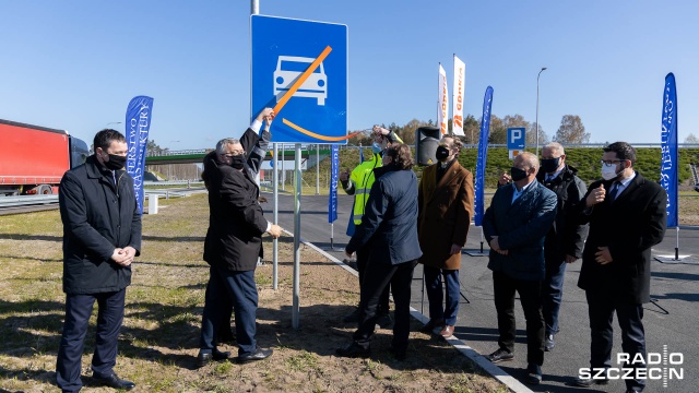 Kolejny, nowy odcinek S3 oficjalnie otwarty. Fot. Robert Stachnik [Radio Szczecin] Kolejny, nowy odcinek S3 oficjalnie otwarty [WIDEO, ZDJĘCIA]