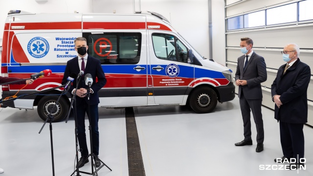 Fot. Robert Stachnik [Radio Szczecin] Zobacz, jak wygląda nowa stacja pogotowia [ZDJĘCIA]