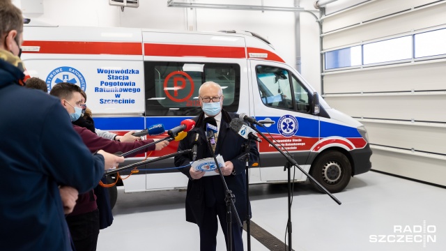 Fot. Robert Stachnik [Radio Szczecin] Zobacz, jak wygląda nowa stacja pogotowia [ZDJĘCIA]