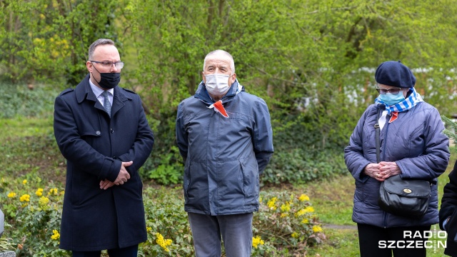 Fot. Robert Stachnik [Radio Szczecin] Hołd więźniarkom z Ravensbrück [ZDJĘCIA]