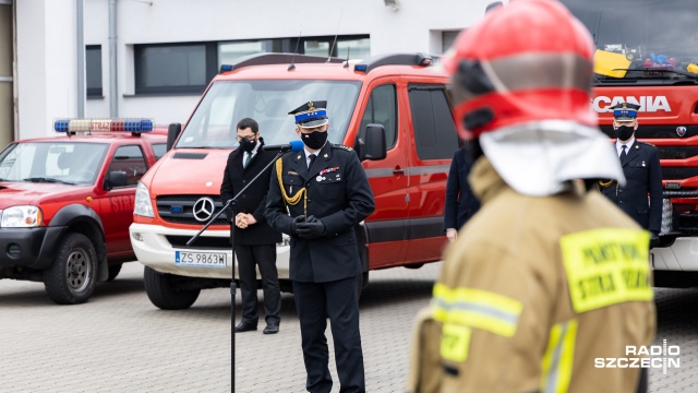Fot. Robert Stachnik [Radio Szczecin] Strażacy świętują. "Gdyby nie straż..." [WIDEO, ZDJĘCIA]