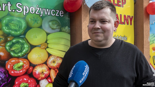 Fot. Maciej Papke [Radio Szczecin] Pierwszy sklep socjalny w Szczecinie [WIDEO, ZDJĘCIA]